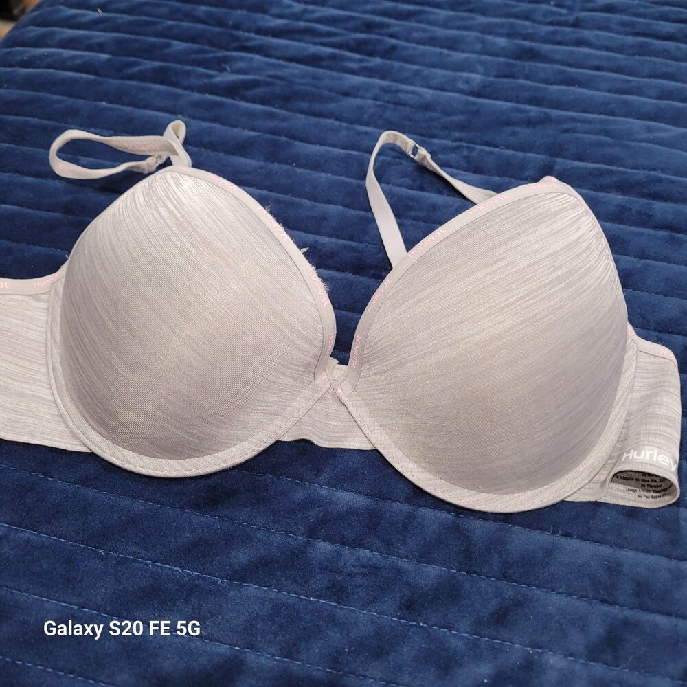 Hurley Light Grey Bra Size 36C B28